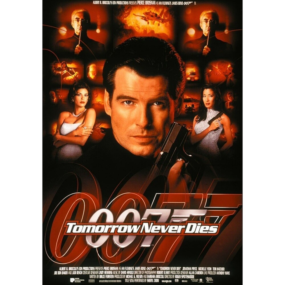 Tomorrow Never Dies (VHS, 1999, 007 Collection) TESTED Tape And Rental Cover
